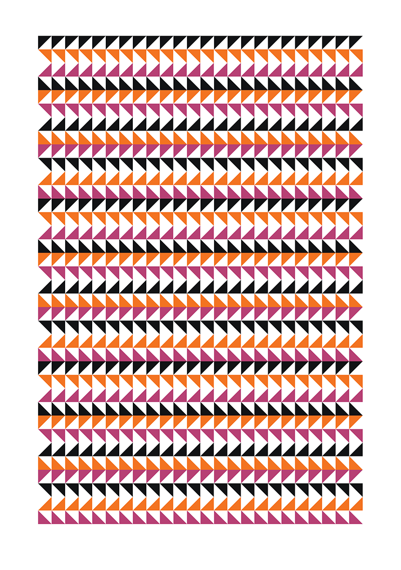 Design variations, pattern 1, 3 colours