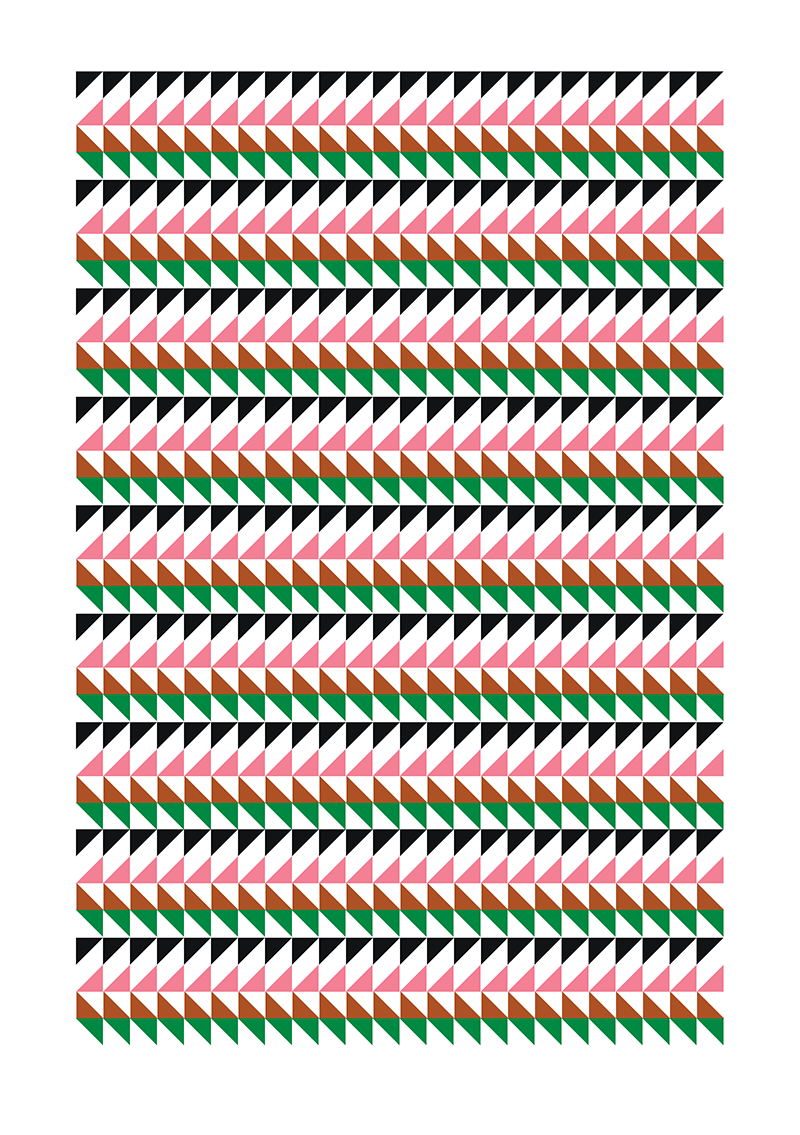 Design variations, pattern 3, 4 colours